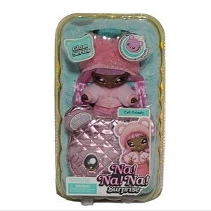 Na! Na! Na! Surprise Glam Series Cali Grizzly & Metallic Purse 2in1 Fashion Doll